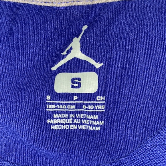 Jordan pixelated tee. Boys size small. - Picture 6 of 6